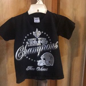 Child M New Orleans Saints Super Bowl Tee